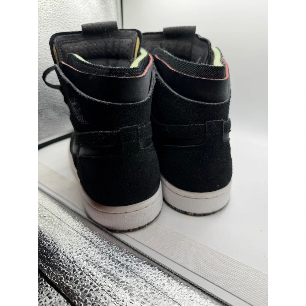 Authentic Nike Air Jordan 1 High Zoom Air CMFT Crater Black CT0978-005 Mens 8.5